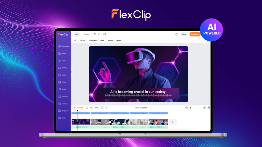 FlexClip Make videos movies in minutes AppSumo