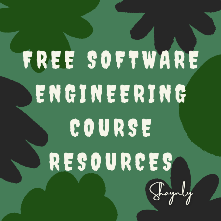 free Software Engineering Course