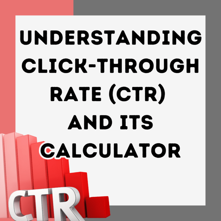 ctr calculator