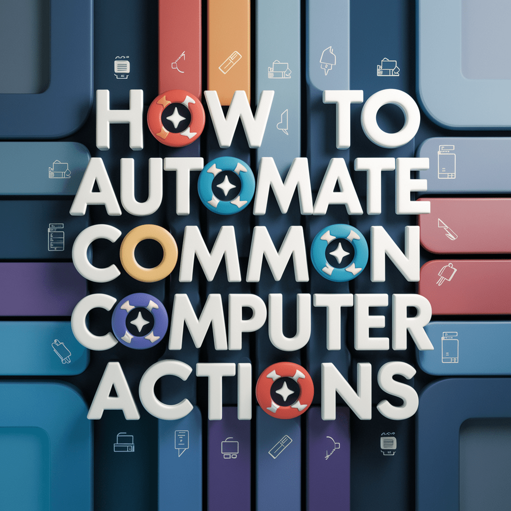 How to Automate Common Computer Actions