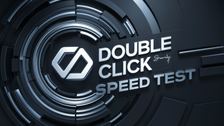 Double Click Speed Test